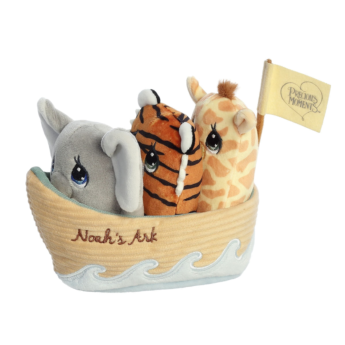 Aurora Precious Moments Noah's Ark Playset 6 inch Plush Stuffed Animal Toy