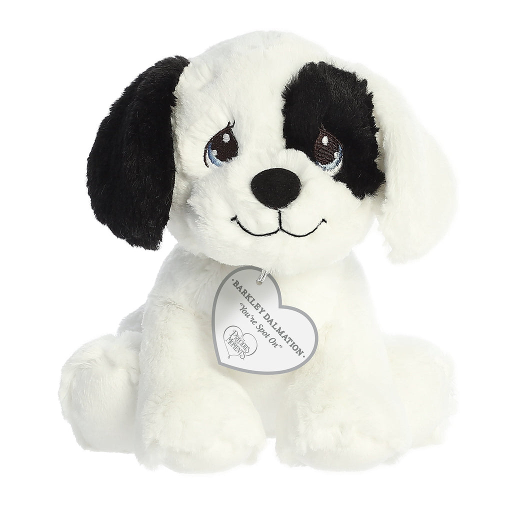 Aurora Precious Moments Barkley Dalmatian 8.5 inch Plush Stuffed Animal Toy