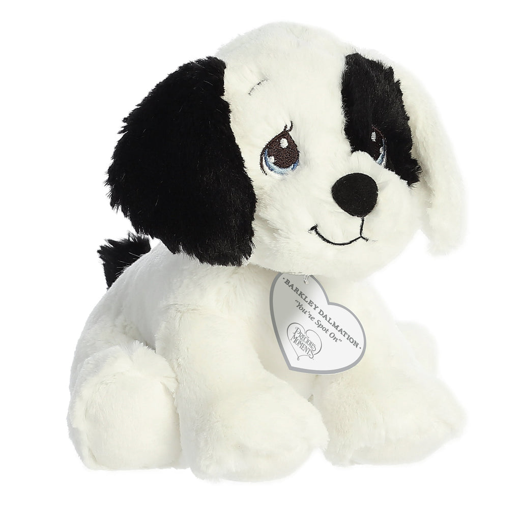 Aurora Precious Moments Barkley Dalmatian 8.5 inch Plush Stuffed Animal Toy