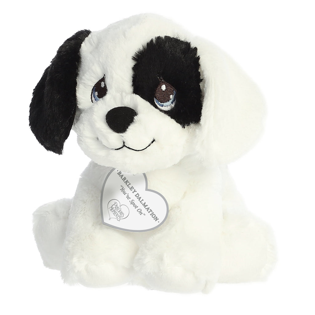 Aurora Precious Moments Barkley Dalmatian 8.5 inch Plush Stuffed Animal Toy