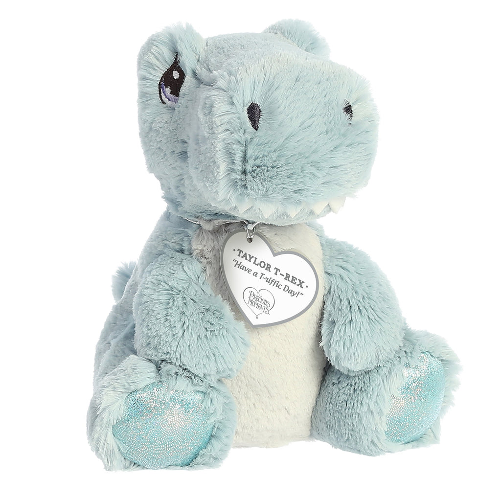 Aurora Precious Moments Taylor T-Rex 8.5 inch Plush Stuffed Animal Toy