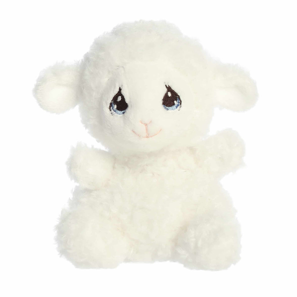 Aurora Precious Moments Palm Pals Luffie Lamb 5 inch Plush Stuffed Animal Toy #15887