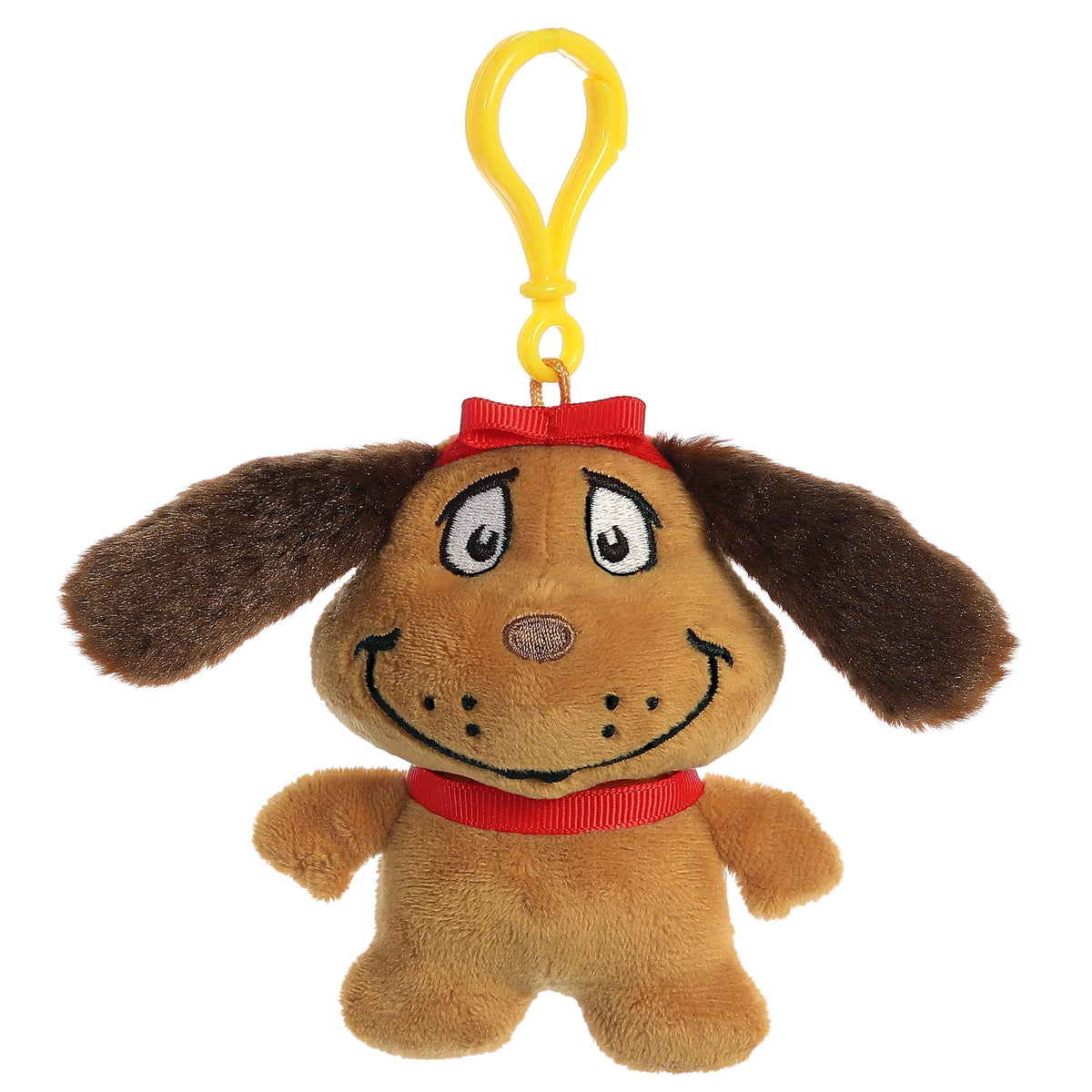 Aurora Dr. Seuss Max Clip-On 4 inch Plush Stuffed Animal Toy