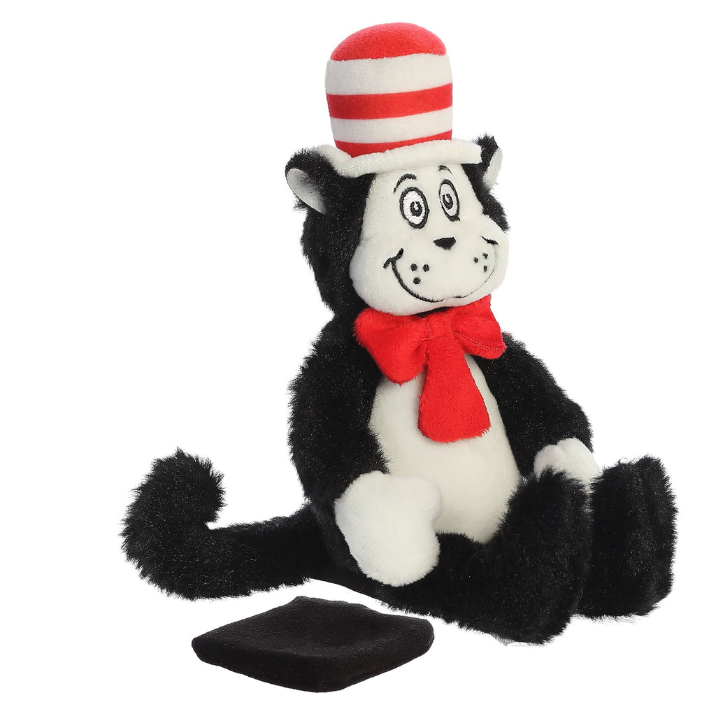 Aurora Cat in the Hat 8 inch Plush Stuffed Animal Toy