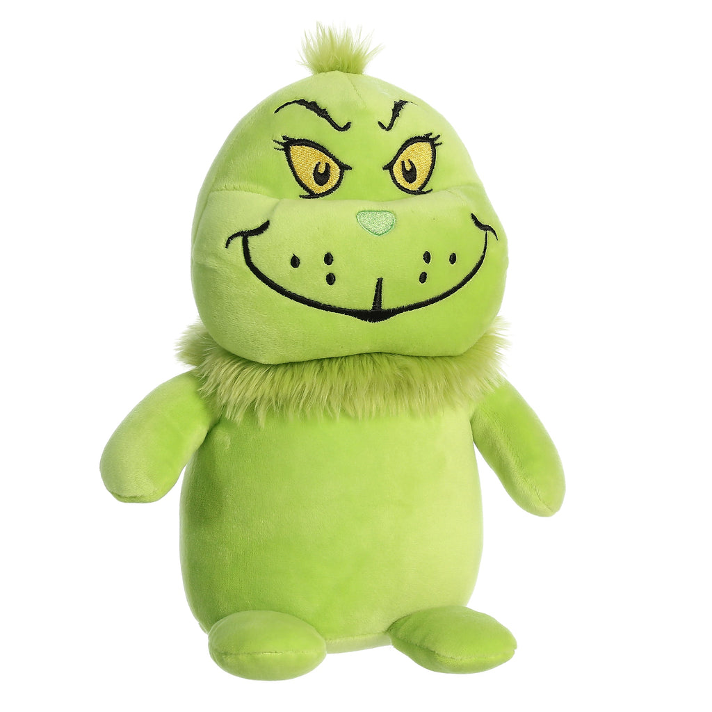 Aurora Squishy Grinch 9.5 inch Plush Stuffed Animal Toy