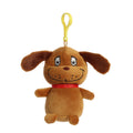 Aurora Squishy Max Clip-On 4.5 inch Plush Stuffed Animal Toy