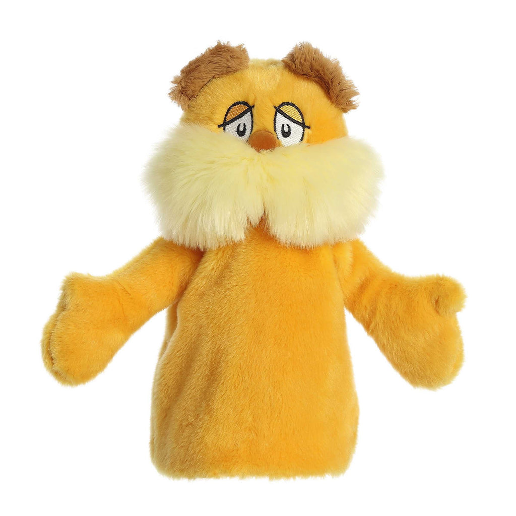 Aurora Dr. Seuss Lorax Hand Puppet 10 inch Plush Stuffed Animal Toy