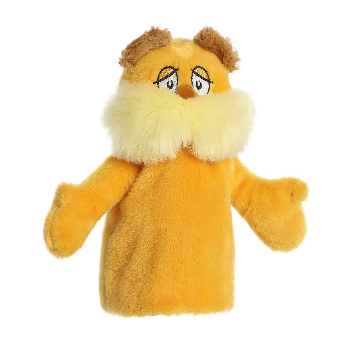Aurora Dr. Seuss Lorax Hand Puppet 10 inch Plush Stuffed Animal Toy