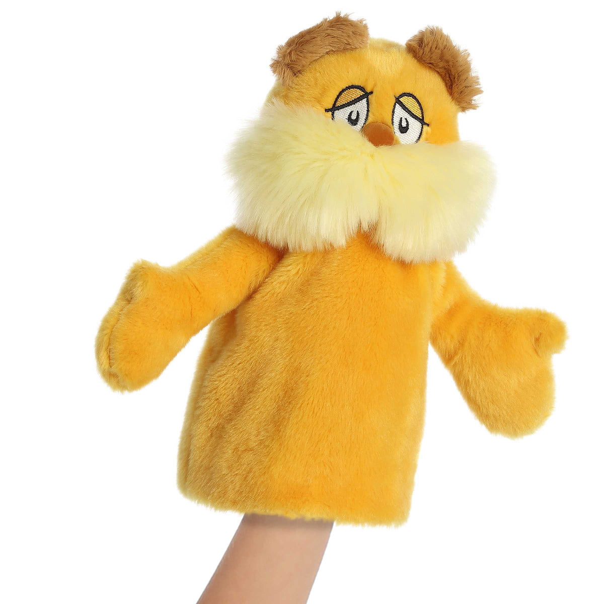 Aurora Dr. Seuss Lorax Hand Puppet 10 inch Plush Stuffed Animal Toy