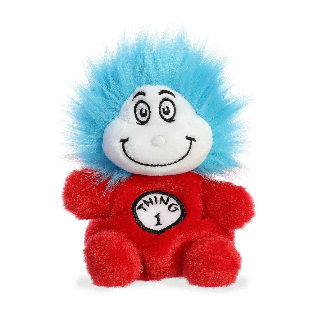 Aurora Dr. Seuss Palm Pals Thing One 5 inch Plush Stuffed Animal Toy