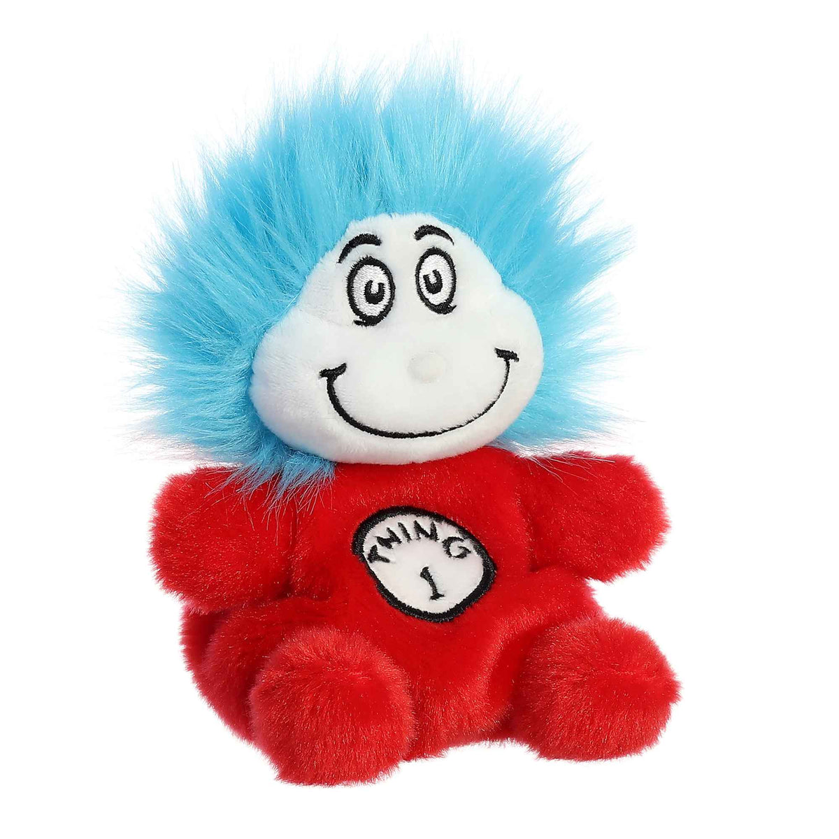Aurora Dr. Seuss Palm Pals Thing One 5 inch Plush Stuffed Animal Toy