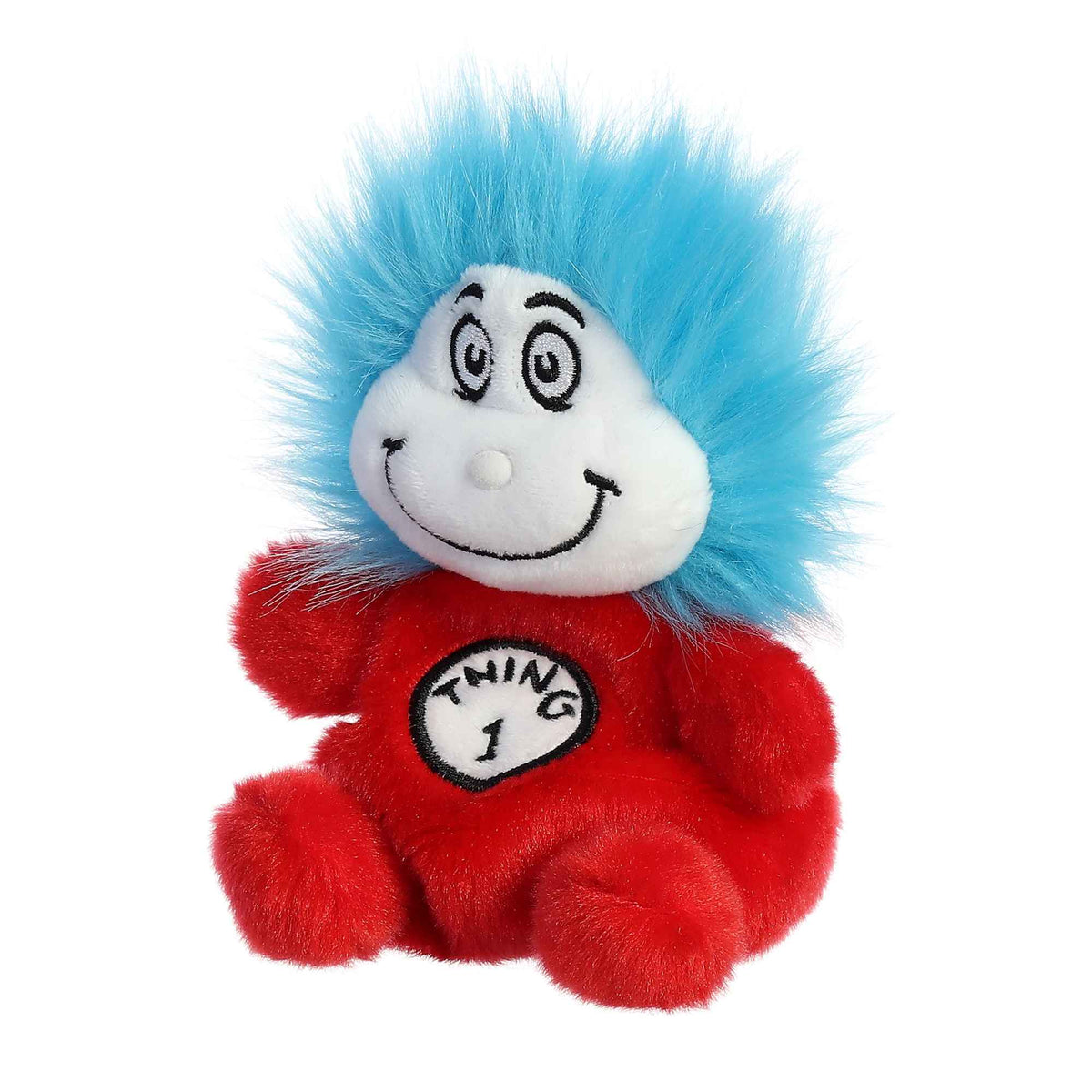 Aurora Dr. Seuss Palm Pals Thing One 5 inch Plush Stuffed Animal Toy
