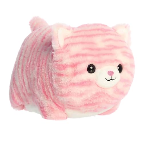 Aurora Spudsters Taylor Pink Tabby 10" Plush Stuffed Animal Toy #77325