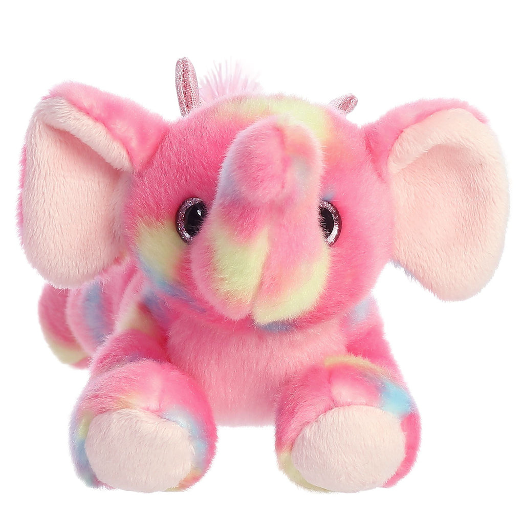 Aurora Bright Fancies Candyapple Elephant 7 inch Plush Stuffed Animal Toy