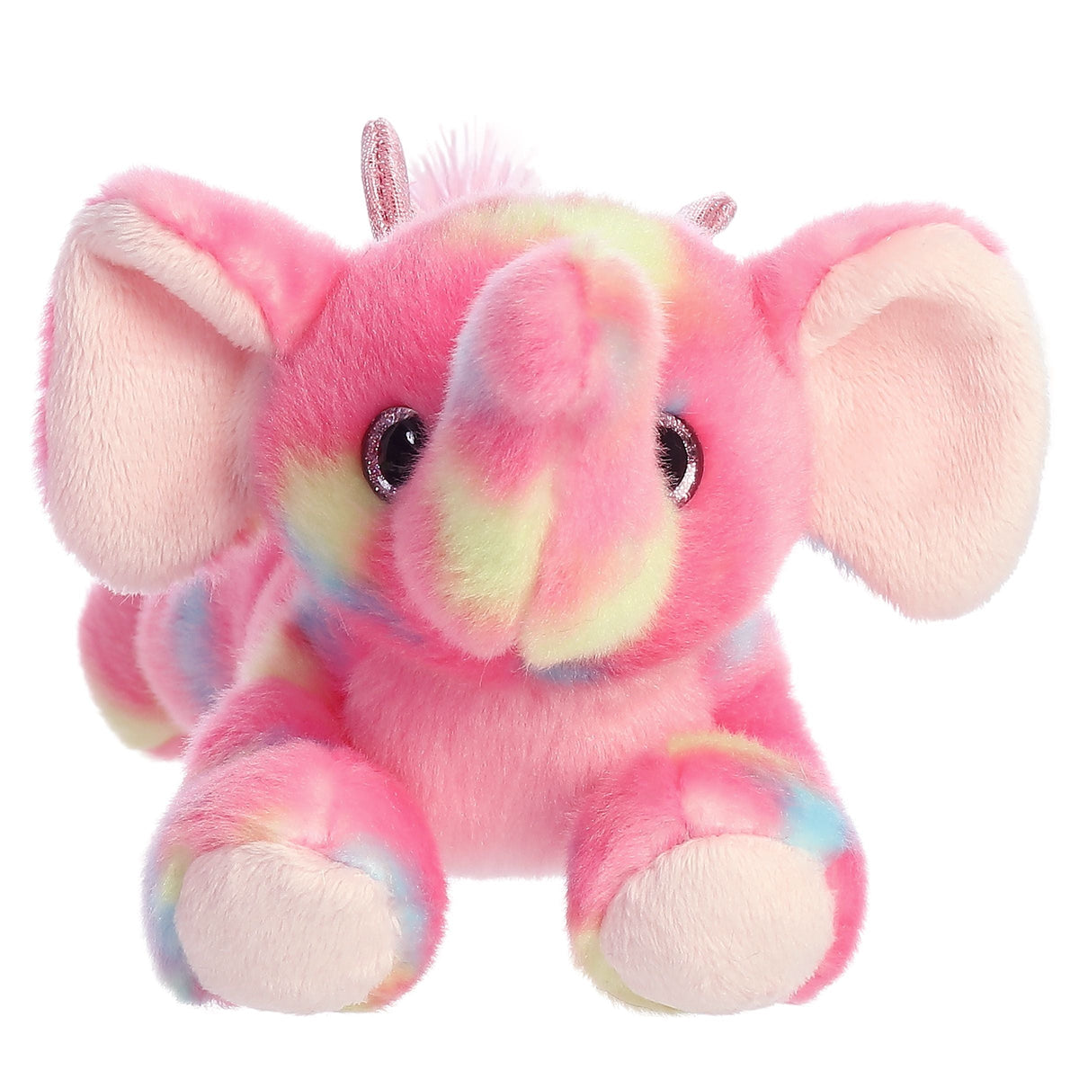 Aurora Bright Fancies Candyapple Elephant 7 inch Plush Stuffed Animal Toy