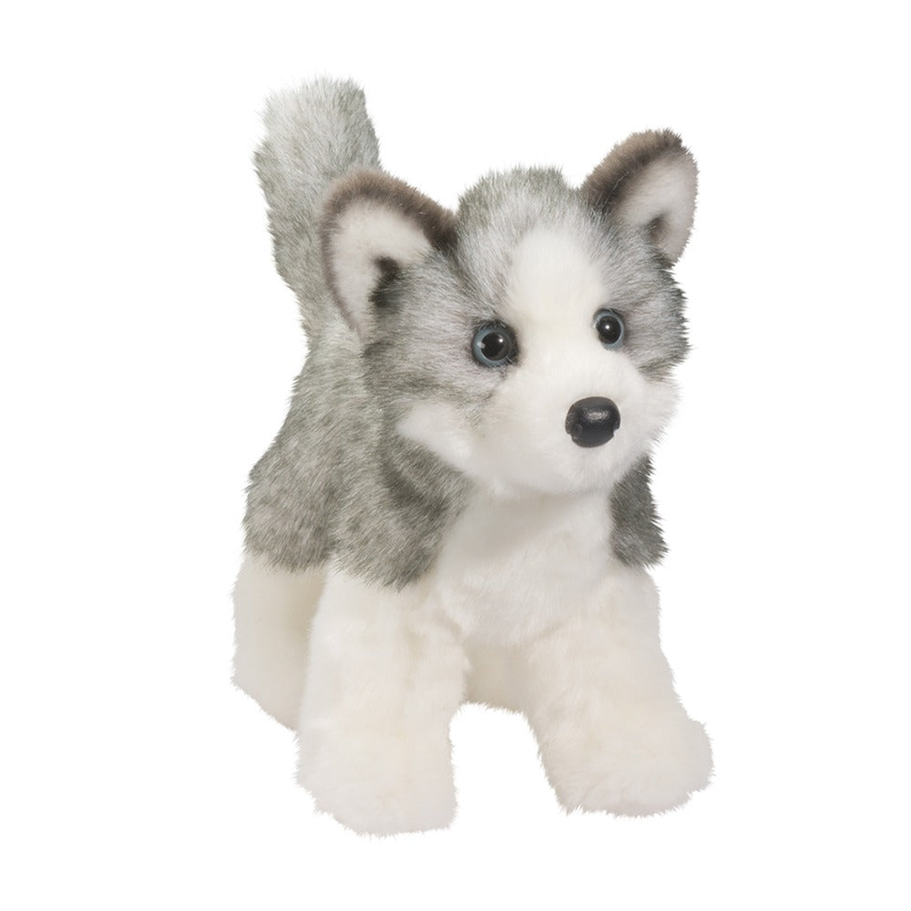 Douglas Cuddle Blaze Husky 10 inch plush stuffed animal toy #1736