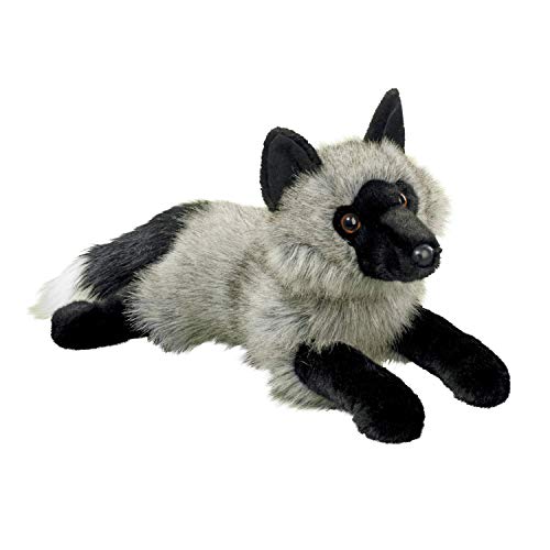 Douglas Cuddle Sterling DLux Silver Fox 22" Plush Stuffed Animal Toy #4520
