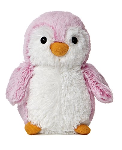 Aurora 6" Pompom Penguin Brights - Pink 09821 Plush Stuffed Animal Toy