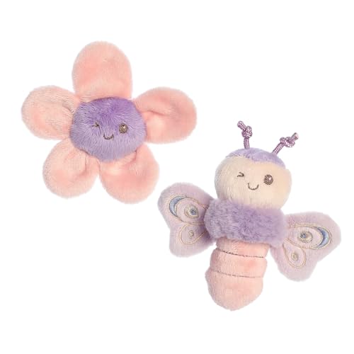 Ebba Playful Flutterfly Rattle & Crinkle Set Baby Stuffed Animal Toy #23497