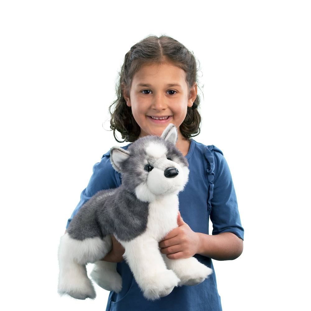 Douglas Cuddle Sasha Husky 16" Plush Stuffed Animal Toy #1803