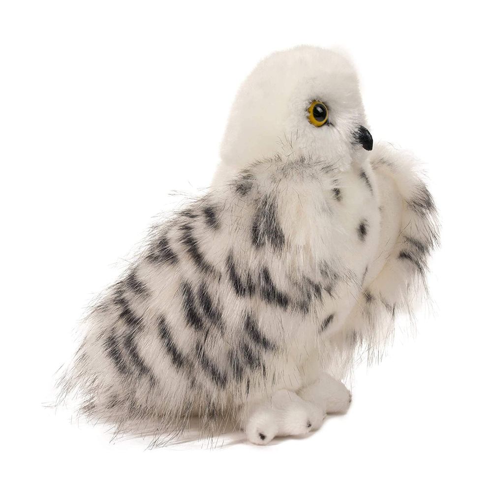 Douglas Cuddle Wizard Snowy Owl 8" Plush Stuffed Animal Toy #3841