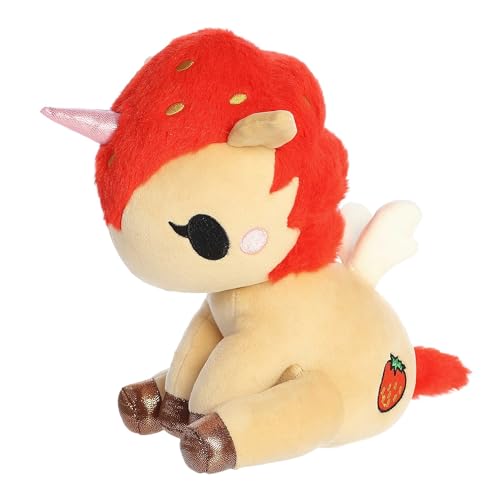 Aurora Tokidoki Delicious Unicorno Strawberry Plush Animal Toy 8.5" #14497