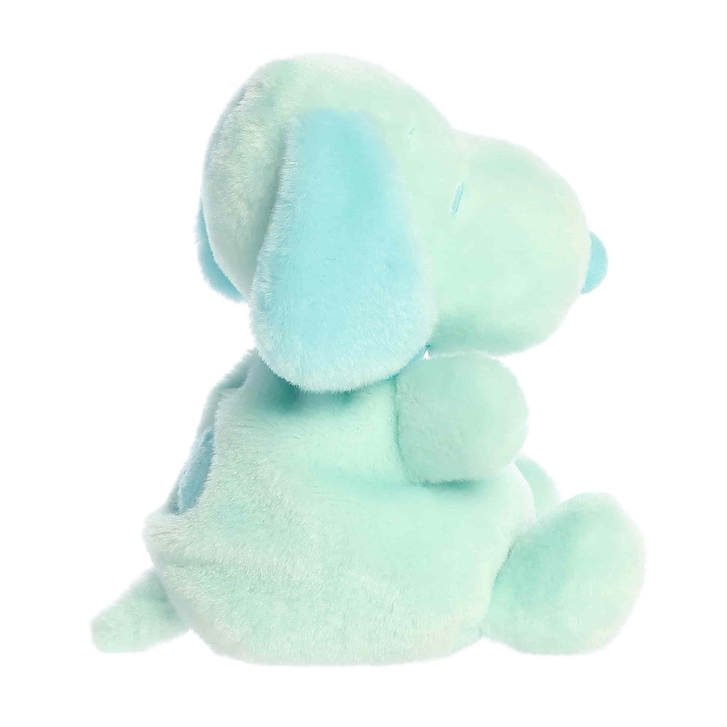 Spring Snoopy Teal Palm Pals plush alternate view