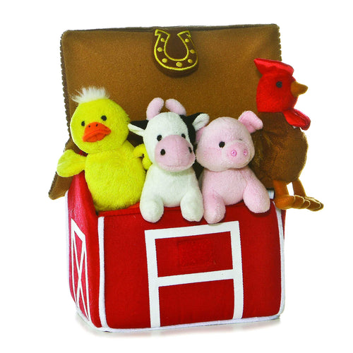 Aurora Baby Talk My Barnyard Friends II 8 inch Plush Stuffed Animal Toy