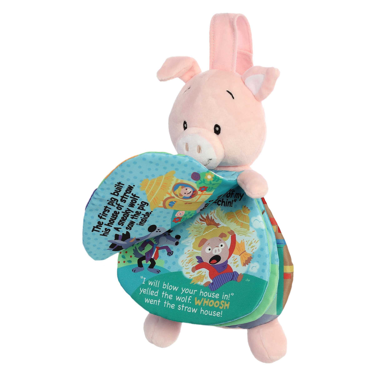Aurora Story Pals 3 Little Pigs 9 inch Plush Stuffed Animal Toy