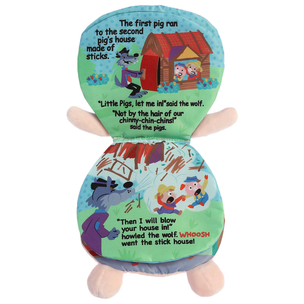 Aurora Story Pals 3 Little Pigs 9 inch Plush Stuffed Animal Toy