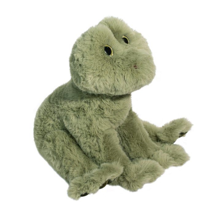 Douglas Cuddle Finnie Frog Soft Plush Stuffed Animal Toy #4614