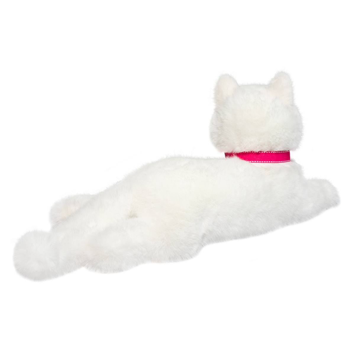 Douglas Cuddle Alba White Cat 15" Plush Stuffed Animal Toy #282
