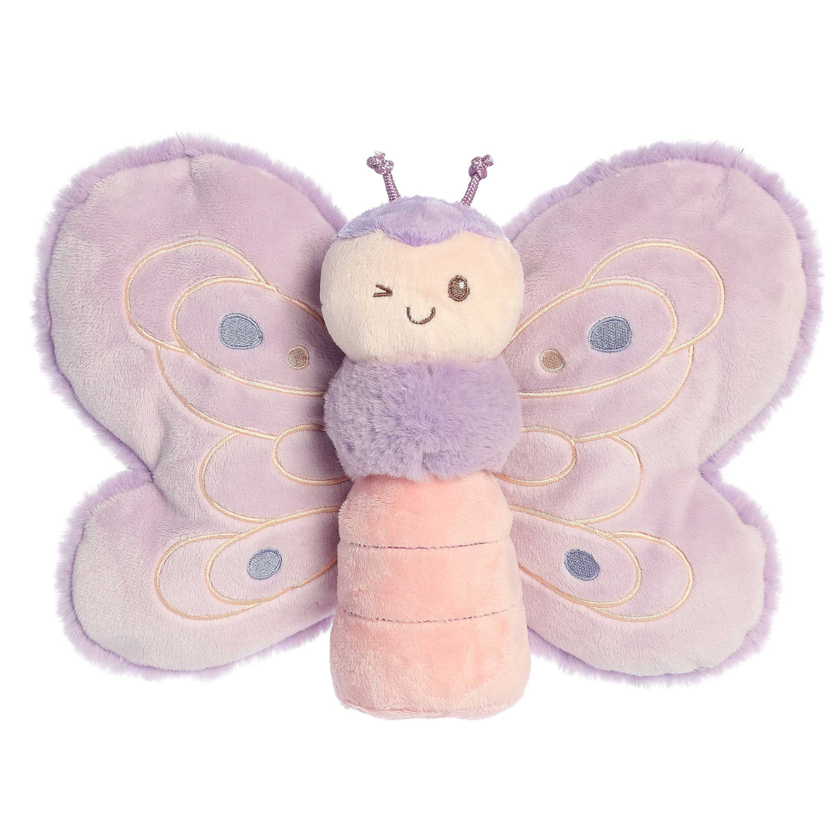Aurora Flutterflies Flutterfly 12.5 inch Plush Stuffed Animal Toy