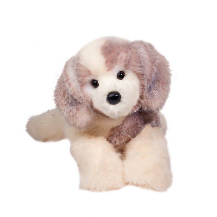 River DLux Great Pyrenees plush face detail