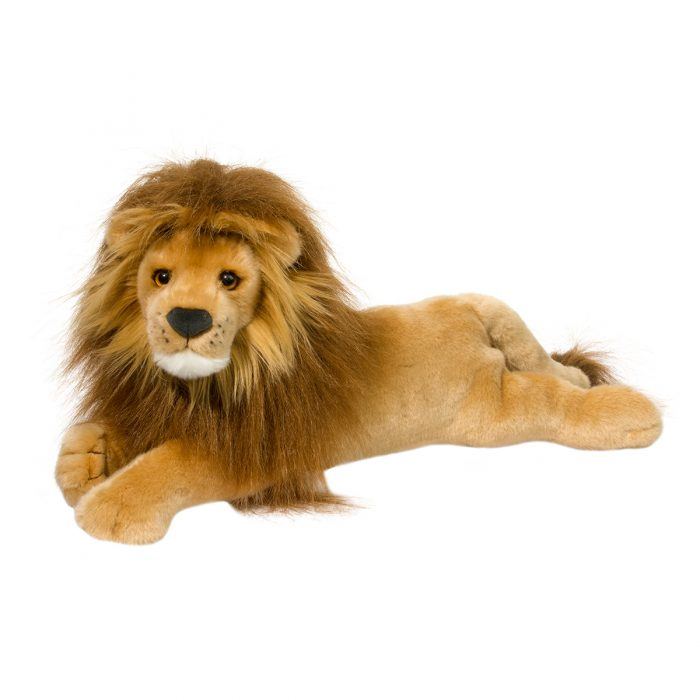 Douglas Cuddle Zeus DLux Lion 22 inch plush stuffed animal toy #2456
