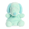Aurora Peanuts Palm Pals Spring Snoopy Teal 5 inch Plush Stuffed Animal Toy #40532