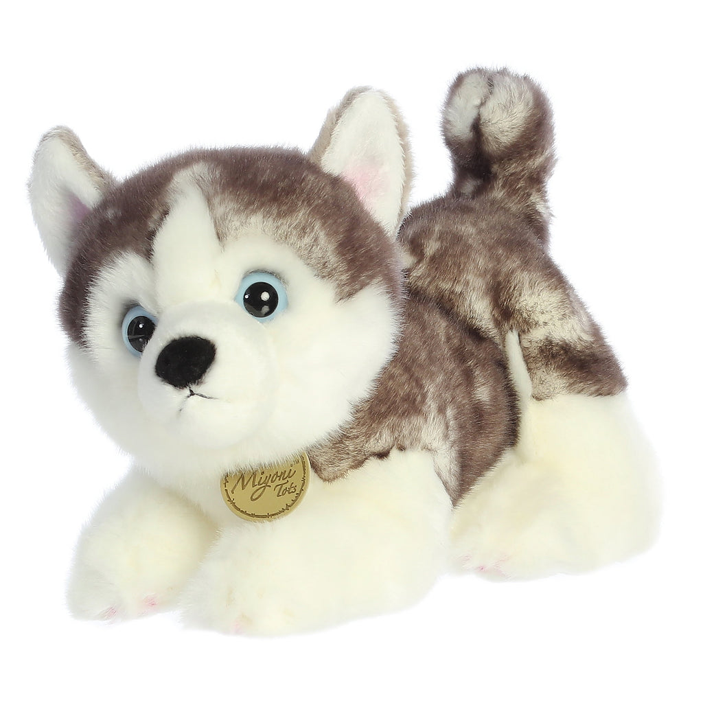 Aurora Miyoni Tots Siberian Husky Pup 10 inch Plush Stuffed Animal Toy