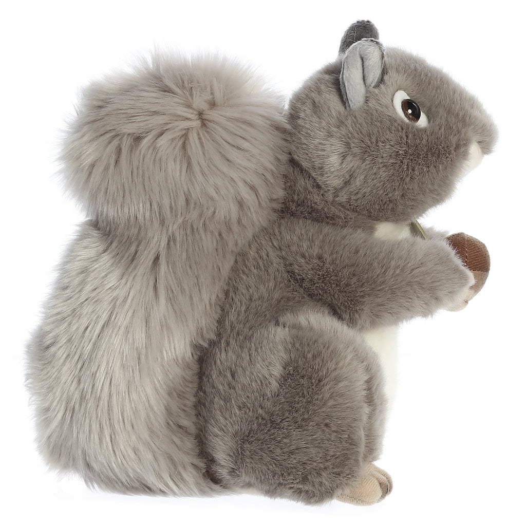 Aurora Miyoni Grey Squirrel 10 inch Plush Stuffed Animal Toy