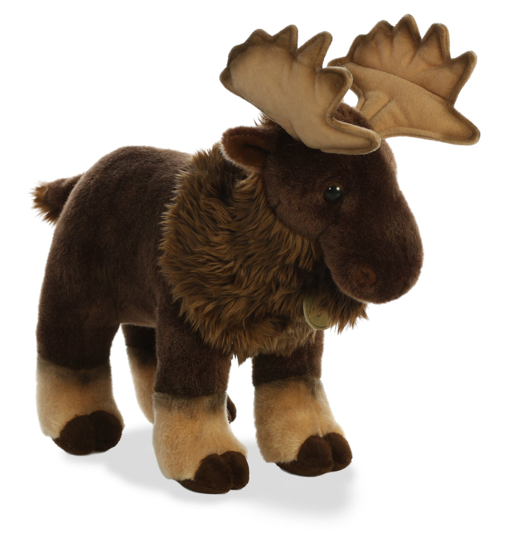 Aurora Miyoni Moose - Large 14 inch Plush Stuffed Animal Toy