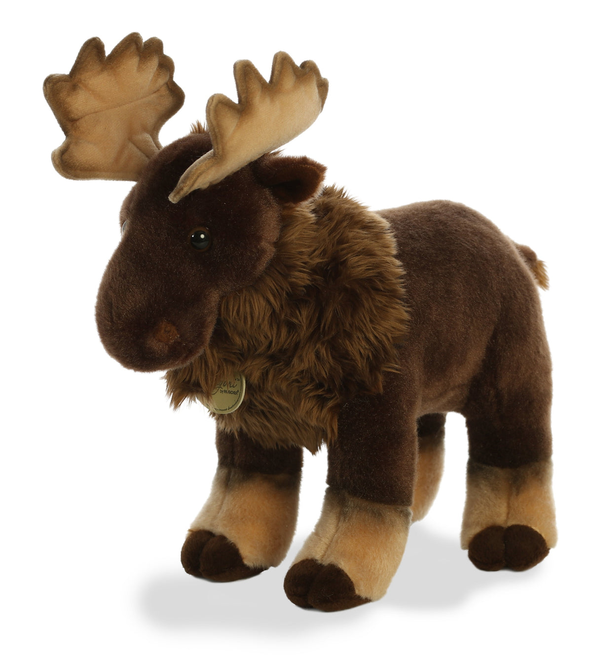 Aurora Miyoni Moose - Large 14 inch Plush Stuffed Animal Toy