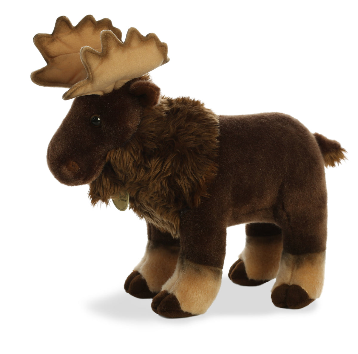 Aurora Miyoni Moose - Large 14 inch Plush Stuffed Animal Toy