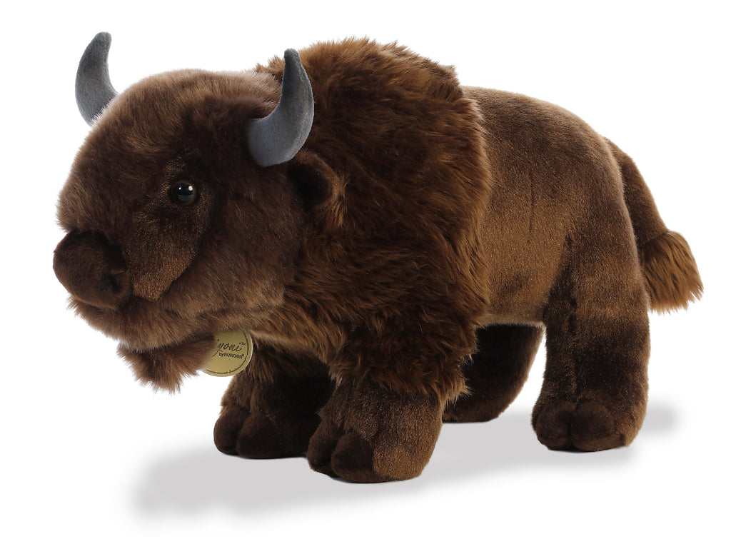 Aurora Miyoni Bison 14 inch Plush Stuffed Animal Toy