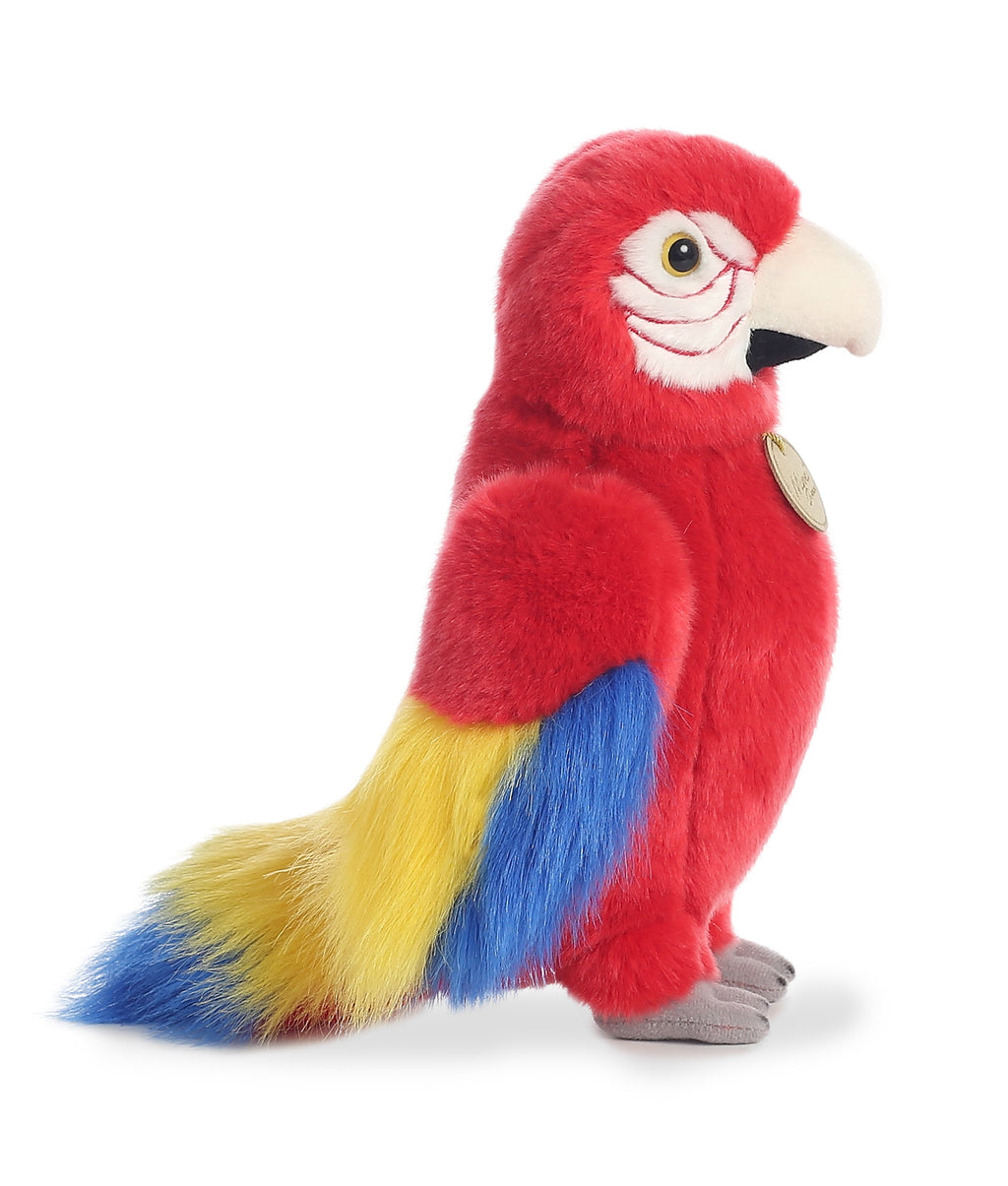 Aurora Miyoni Macaw Parrot 11 inch Plush Stuffed Animal Toy