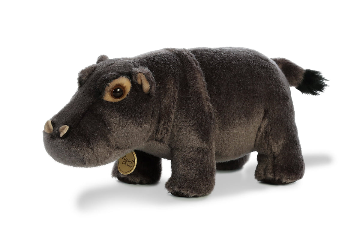 Aurora Miyoni Hippopotamus 10.5 inch Plush Stuffed Animal Toy