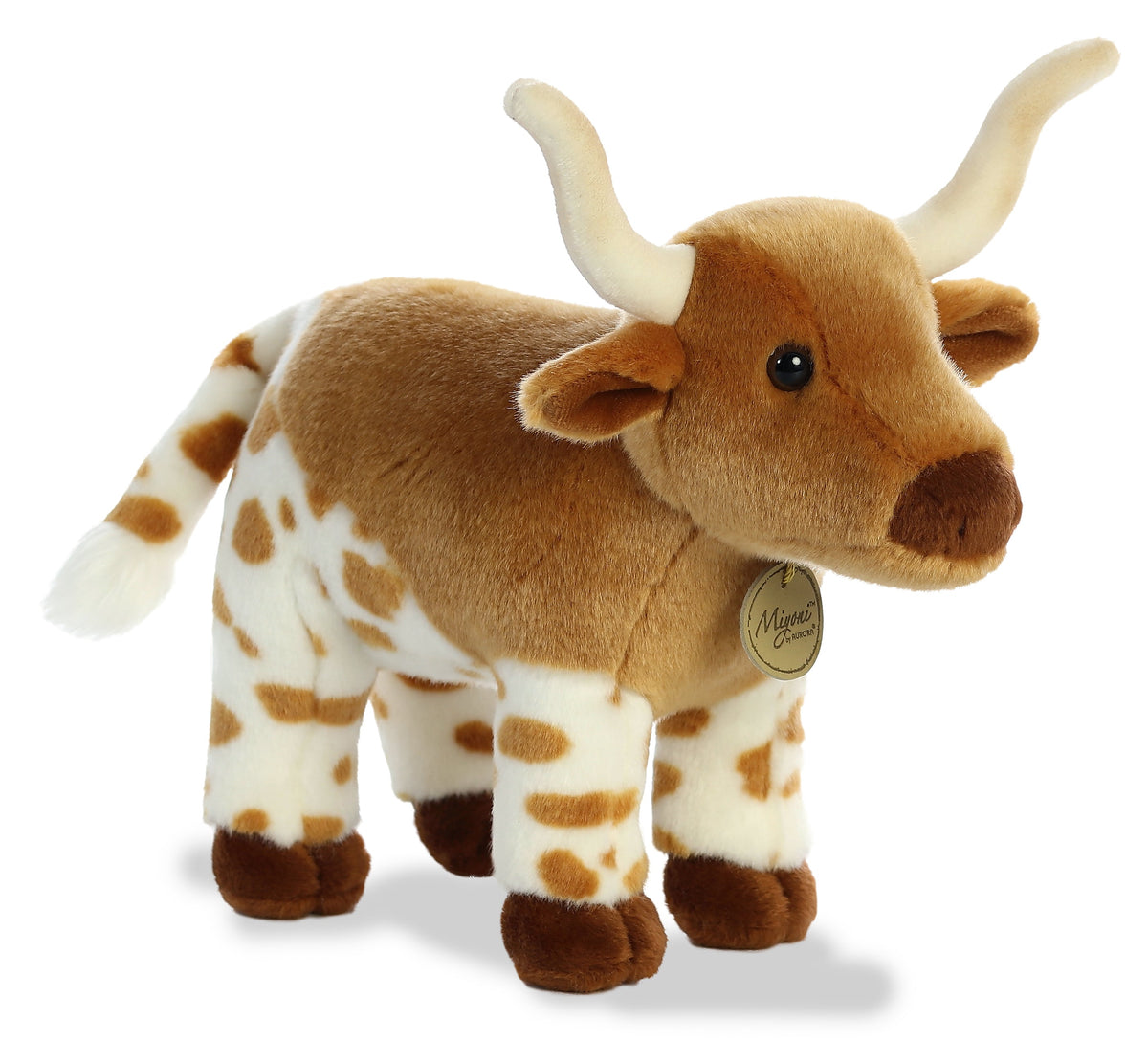 Aurora Miyoni Longhorn 11 inch Plush Stuffed Animal Toy