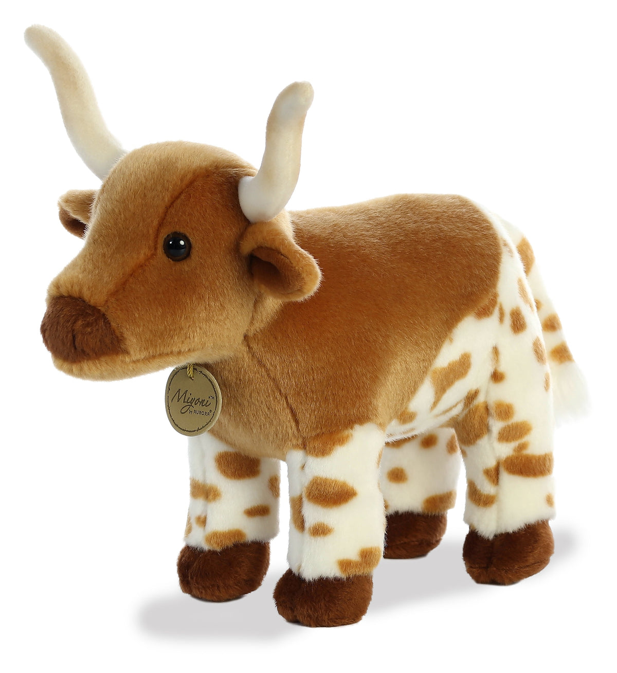 Aurora Miyoni Longhorn 11 inch Plush Stuffed Animal Toy