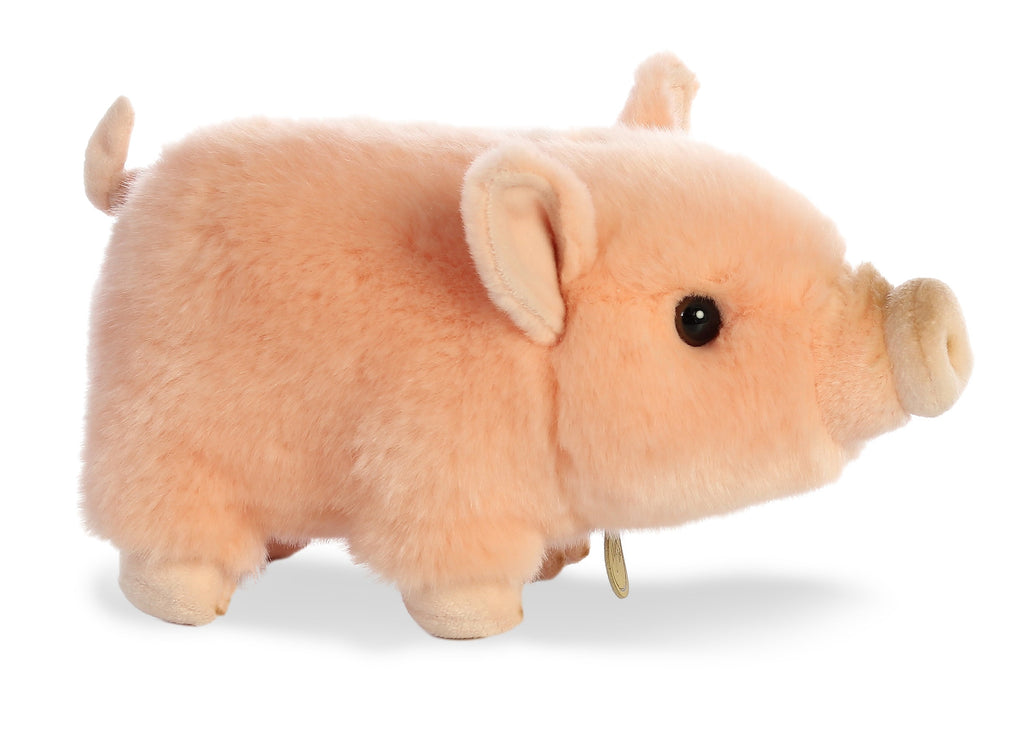 Aurora Miyoni Tots Pot-Bellied Piglet Pink 11 inch Plush Stuffed Animal Toy