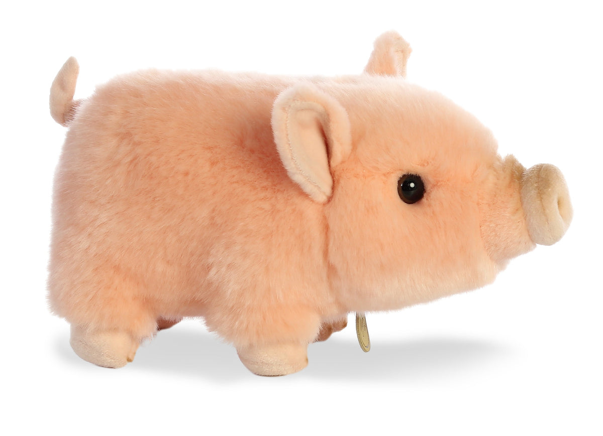Aurora Miyoni Tots Pot-Bellied Piglet Pink 11 inch Plush Stuffed Animal Toy