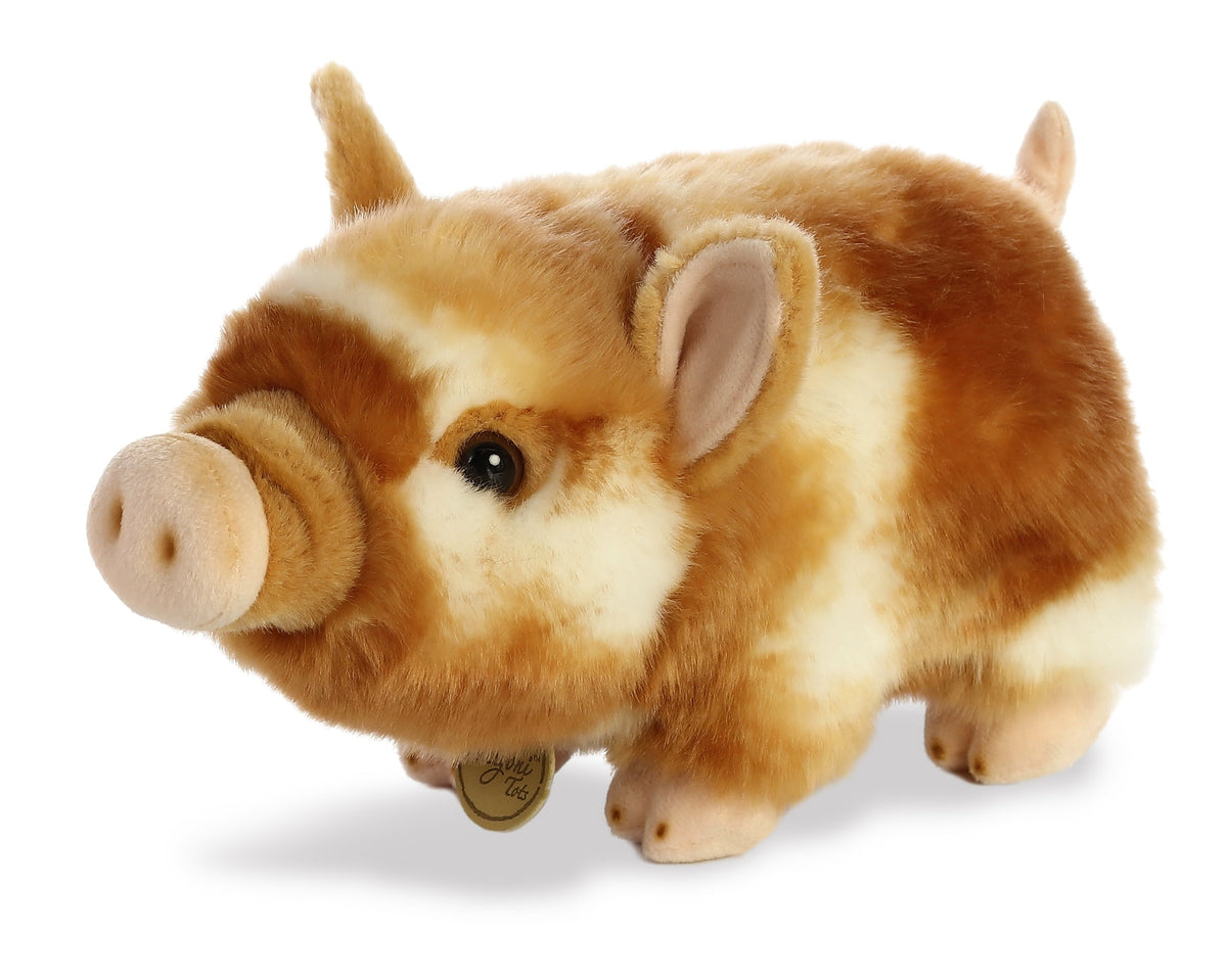Aurora Pot-Bellied Piglet Two Color 11 inch Plush Stuffed Animal Toy