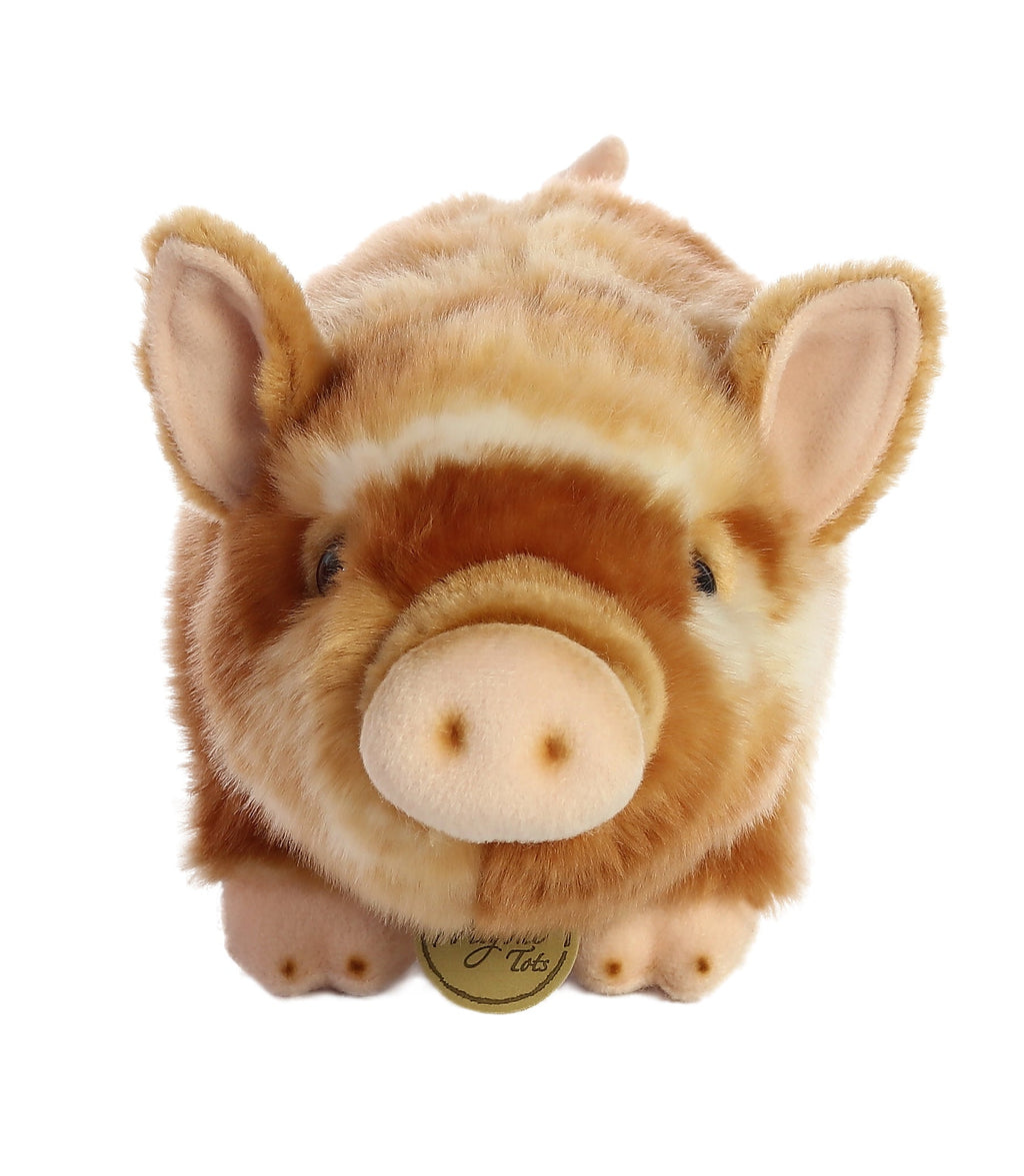 Aurora Pot-Bellied Piglet Two Color 11 inch Plush Stuffed Animal Toy